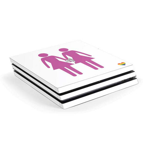 Pink Pride PlayStation PS4 Skins